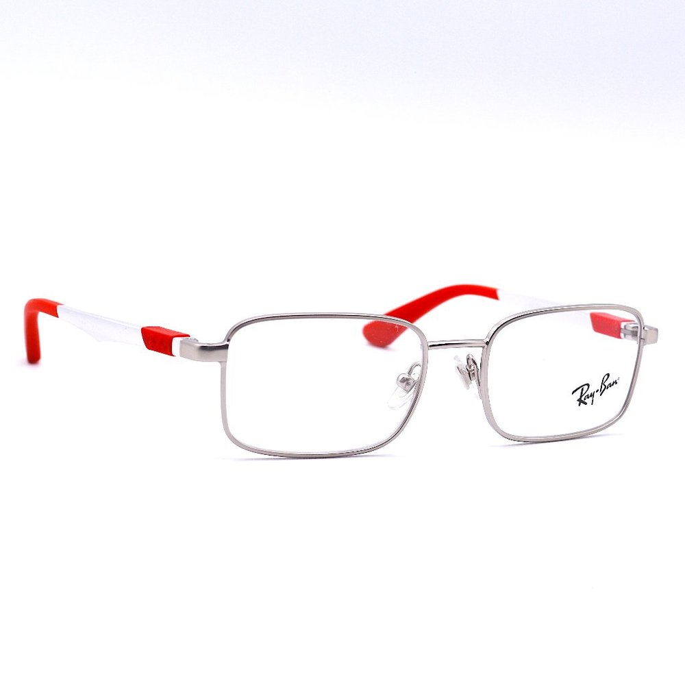 RAY-BAN JUNIOR RB1043 4021 SILVER EYEGLASSES AUTHENTIC FRAME